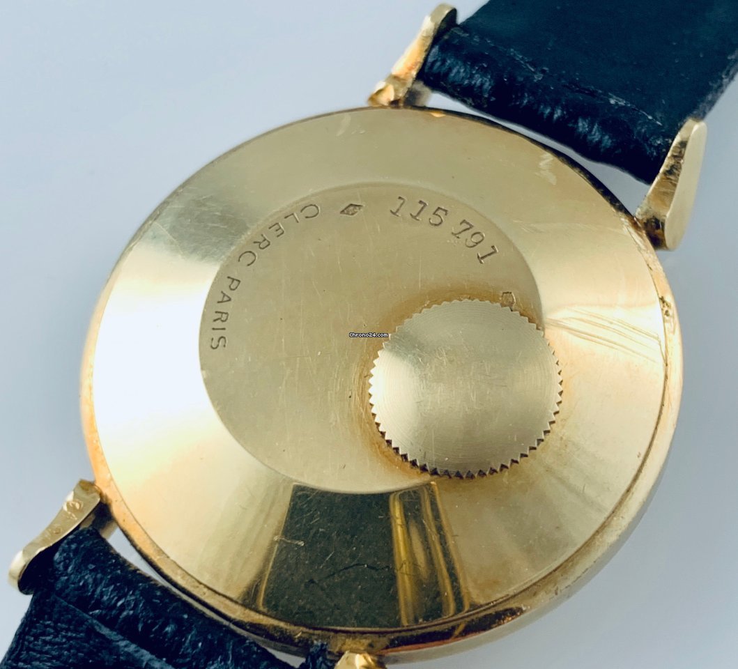 IMG_9081 Jaeger-LeCoultre Mens watch Unisex Manual winding Yellow gold Jaeger LeCoultre Futurematic 18k model 497 Replica 4