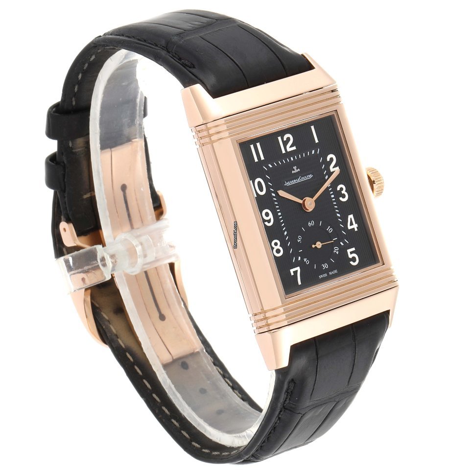 IMG_9081 Jaeger-LeCoultre Grande Reverso 976 Mens watch Unisex Manual winding Rose gold Q3732470 Replica 4