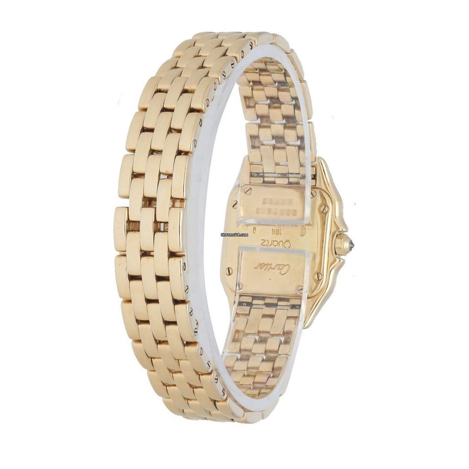 Cartier Panthere Womens watch Quartz Yellow gold 8057915 Replica 4
