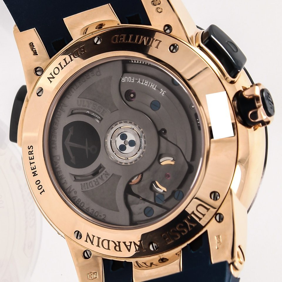 IMG_9081 Ulysse Nardin El Toro Black Toro Mens watch Unisex Automatic Rose gold 326-00-3 BQ Replica 4