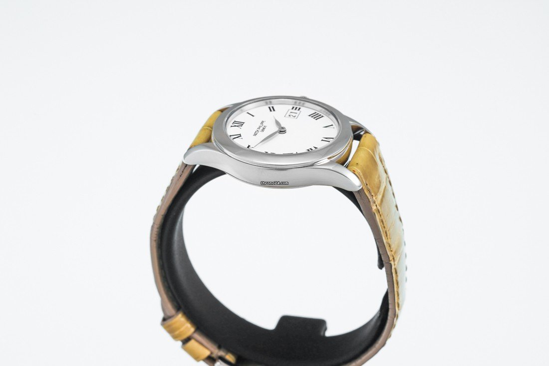 Patek Philippe Calatrava Womens watch Quartz White gold 4906 G 001 Replica 4