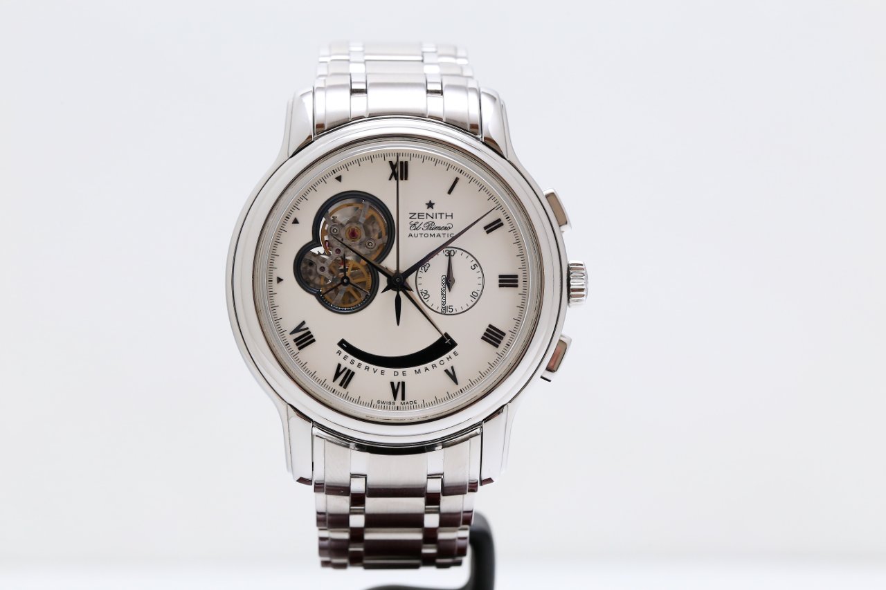 IMG_9081 Zenith El Primero Chronomaster Mens watch Unisex Automatic Steel 03.1260.4021 Replica 4