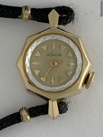 Jaeger-LeCoultre Manual winding Yellow gold LeCoultre Ladies Replica 4