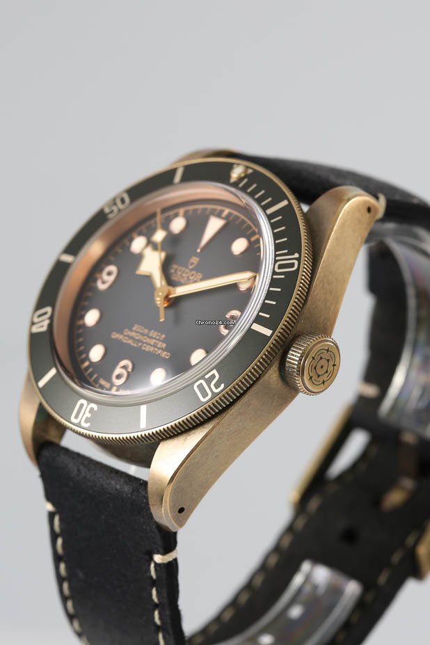 IMG_9081 Tudor Black Bay Bronze Mens watch Unisex Automatic Bronze M79250BA-0001 Replica 4