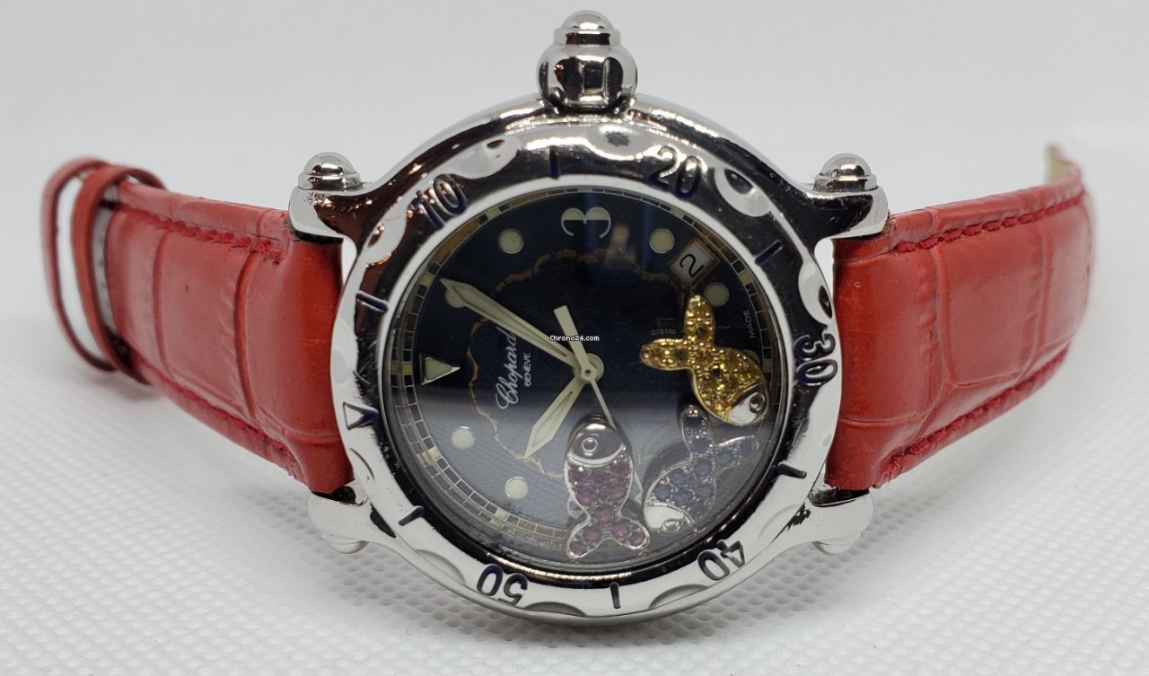 IMG_9081 Chopard Happy Sport Womens watch Quartz Steel 28 8347 8-402 Replica 4
