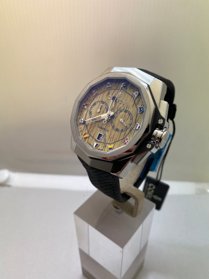 IMG_9081 Corum Admirals Cup AC-One Mens watch Unisex Automatic Steel 116.101.20 F249 TB20 Replica 4