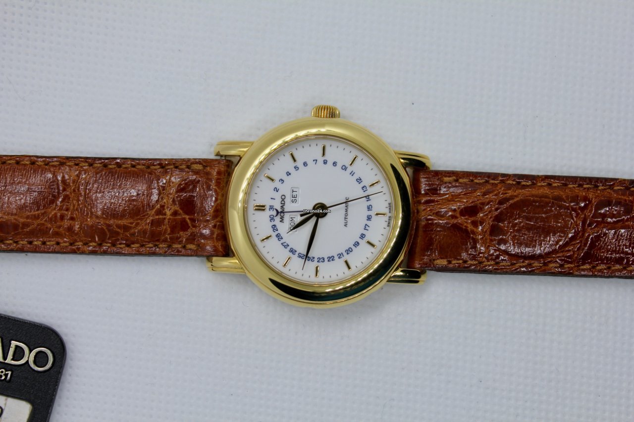 IMG_9081 Movado Mens watch Unisex Automatic Yellow gold 40 B1 870 3 420 JMI Replica 4