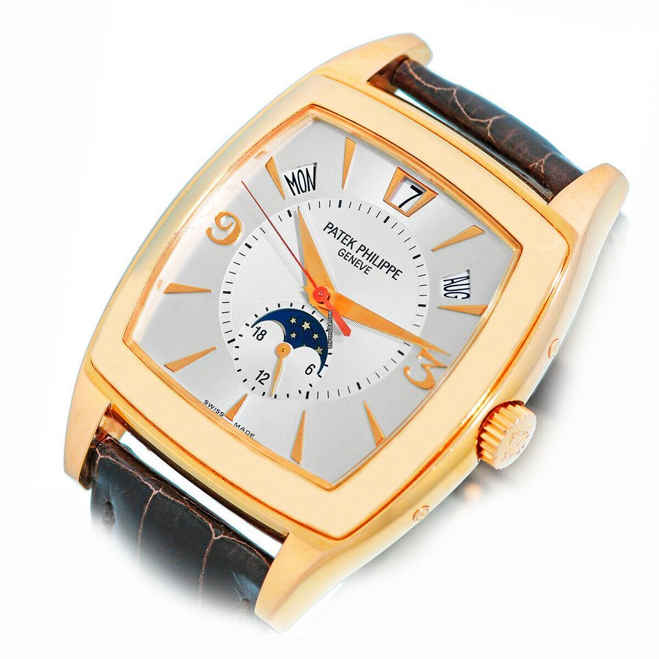 IMG_9081 Patek Philippe Gondolo Mens watch Unisex Automatic Yellow gold 5135 J Replica 4