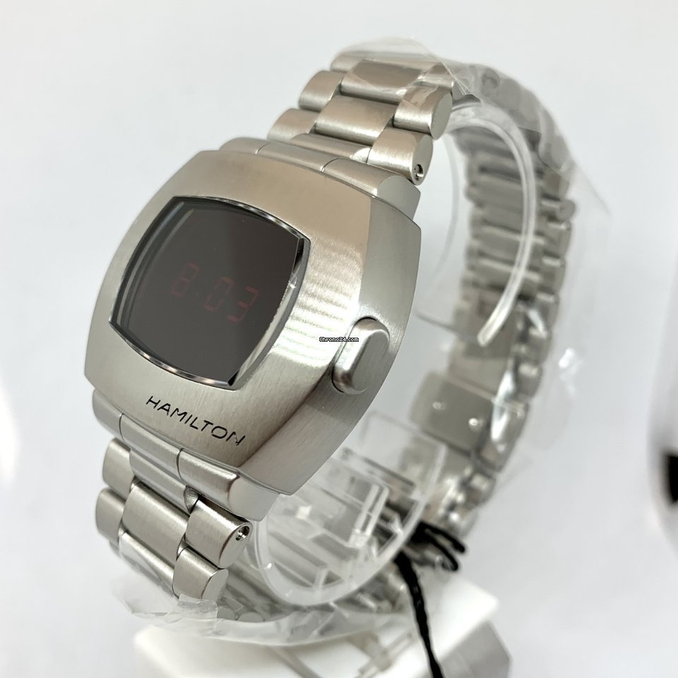 Hamilton Mens watch Unisex Quartz Steel H52414130 Replica 4