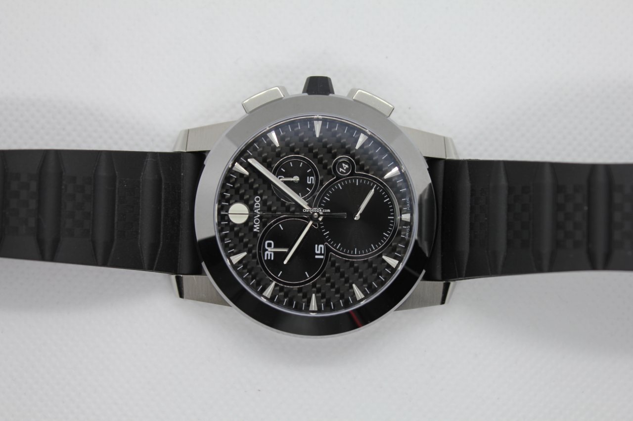 IMG_9081 Movado Vizio Mens watch Unisex Quartz Steel 83 C5 1890 Replica 4