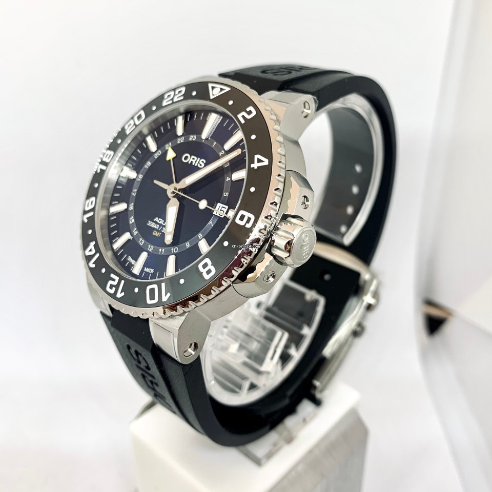 IMG_9081 Oris Aquis GMT Date Mens watch Unisex Automatic Steel 01 798 7754 4135-07 4 24 64EB Replica 4