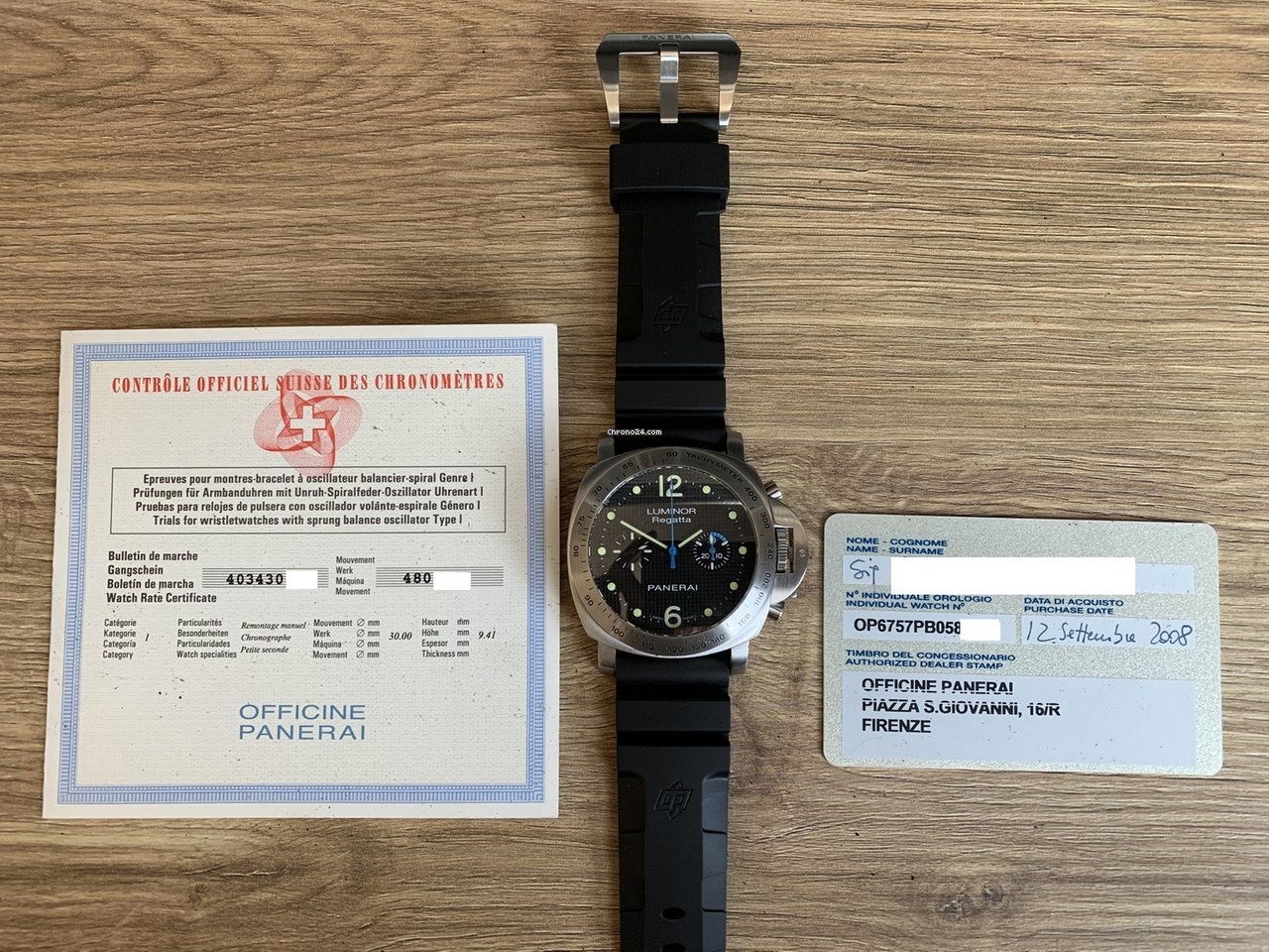 IMG_9081 Panerai Special Editions Mens watch Unisex Manual winding Steel PAM 00308 Replica 4