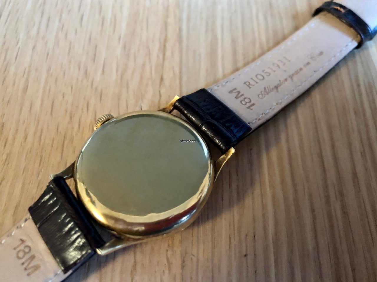 IMG_9081 Zenith Mens watch Unisex Manual winding Yellow gold 398077 124 12 4 Replica 4
