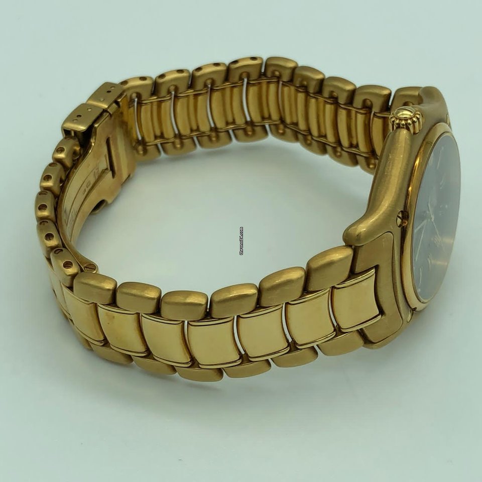 Ebel 1911 Mens watch Unisex Quartz Yellow gold 887902 Replica 4