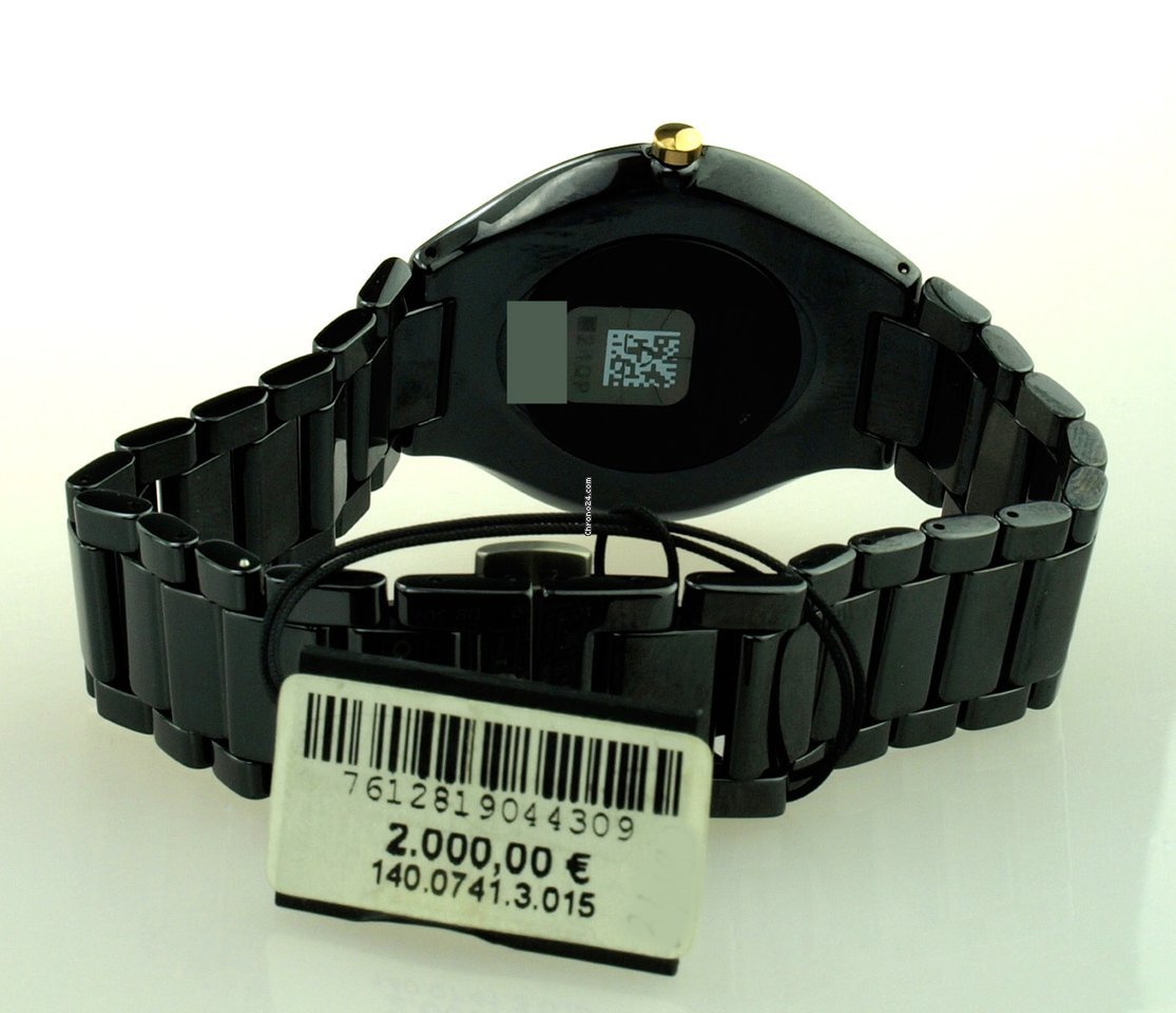 IMG_9081 Rado True Thinline Mens watch Unisex Quartz Ceramic R27741152 Replica 4
