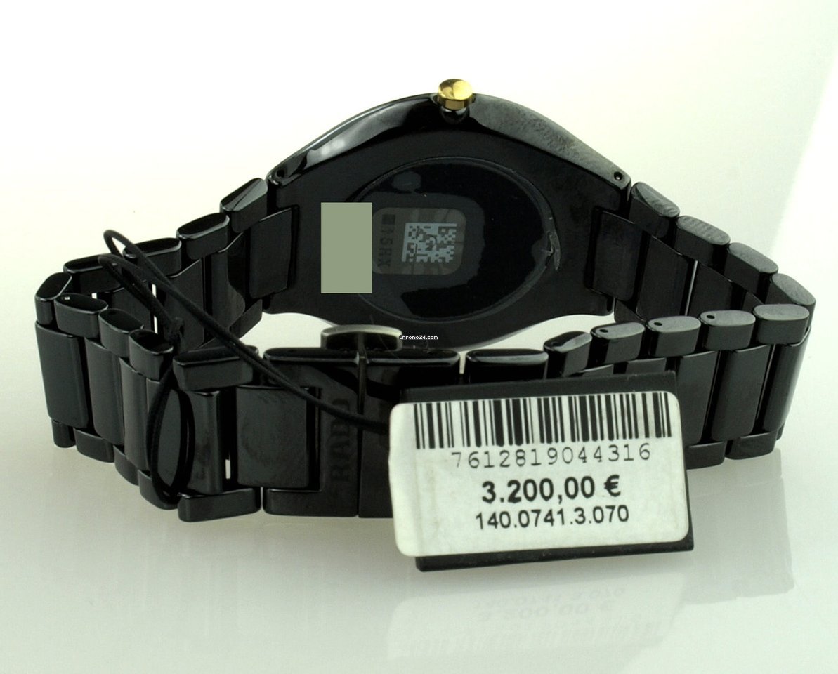IMG_9081 Rado True Thinline Mens watch Unisex Quartz Ceramic R27741702 Replica 4