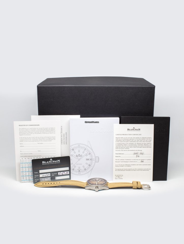 Blancpain Fifty Fathoms Bathyscaphe Mens watch Unisex Automatic Steel 5052-1146-E52A Replica 4