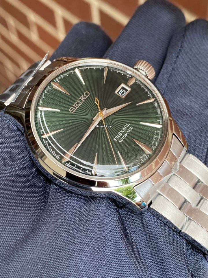 Seiko Presage Mens watch Unisex Automatic Steel SRPE15J1 Replica 4