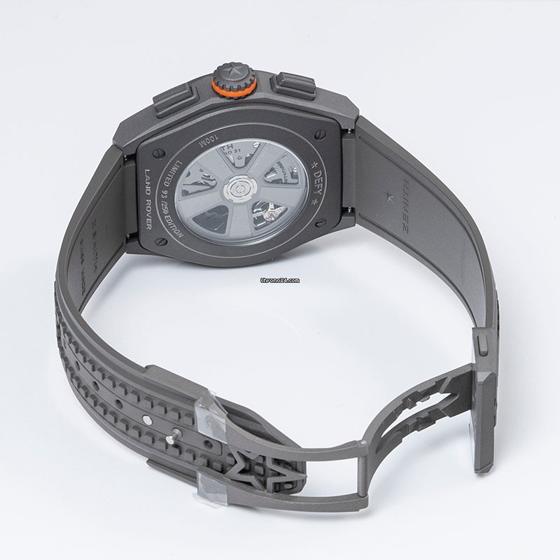 Zenith Defy El Primero Mens watch Unisex Automatic Titanium 97.9000.9004 01.R787 Replica 4