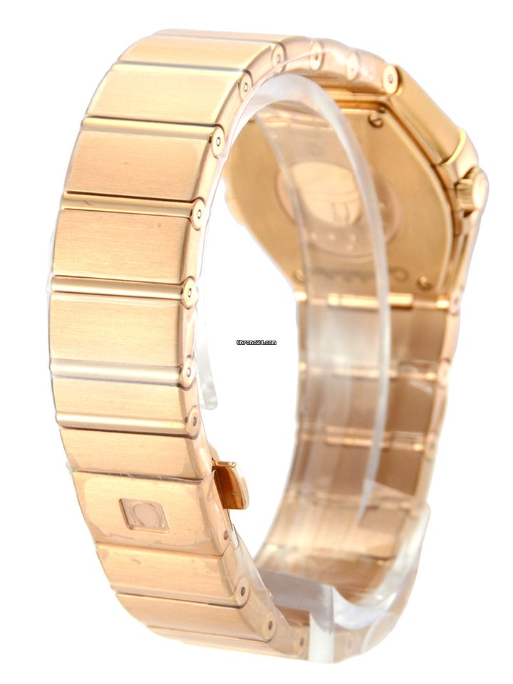 IMG_9081 Omega Constellation Quartz Womens watch Quartz Rose gold 123.55.27.60.55.002 Replica 4