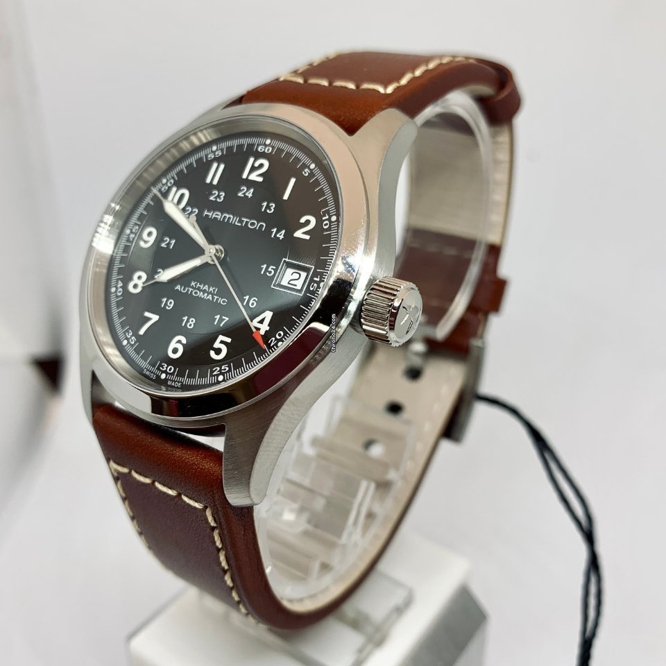 IMG_9081 Hamilton Khaki Field Mens watch Unisex Automatic Steel H70455533 Replica 4