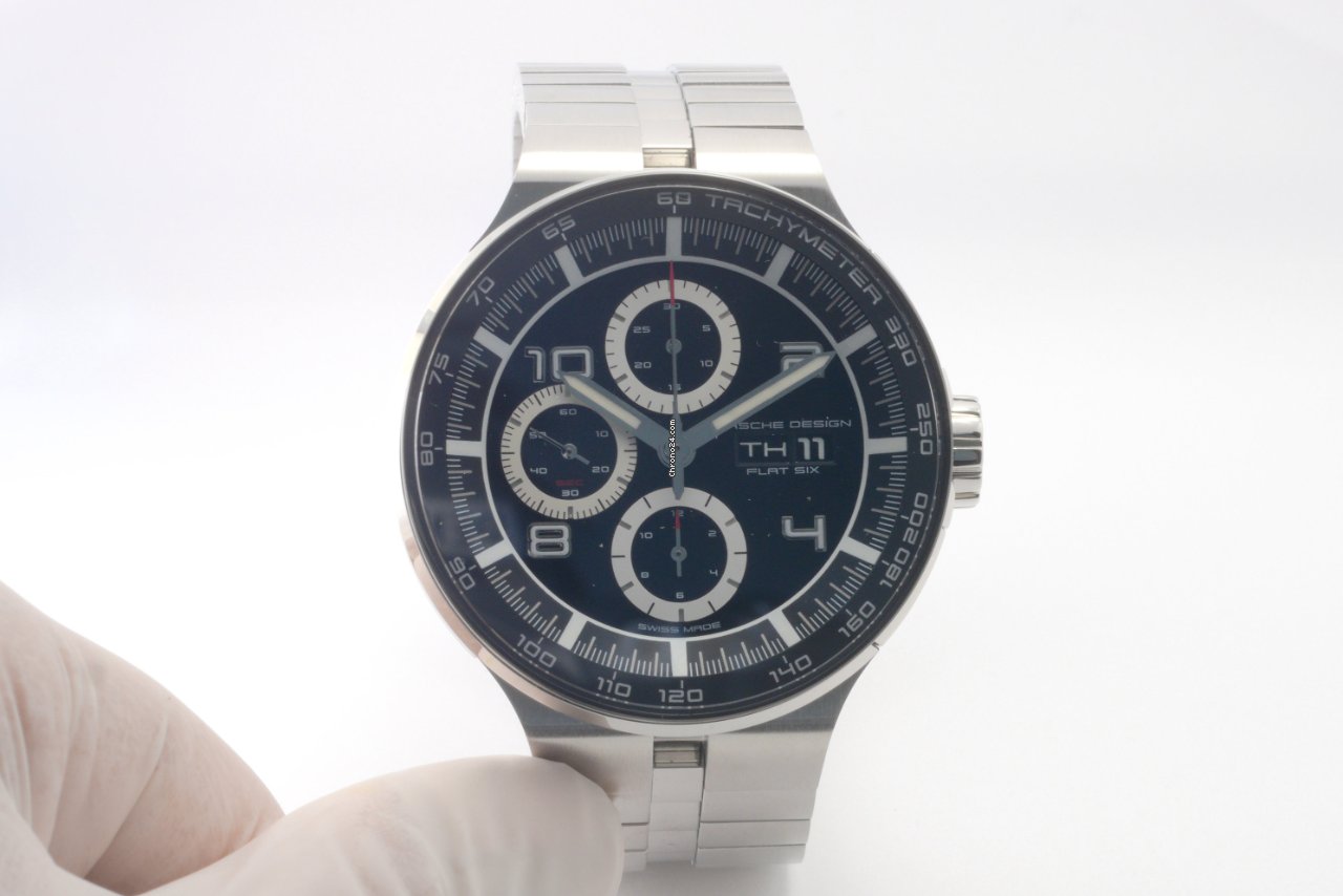 IMG_9081 Porsche Design Flat Six Mens watch Unisex Automatic Steel 6360.42.44.0276 Replica 4