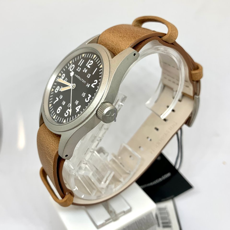 IMG_9081 Hamilton Khaki Field Mens watch Unisex Manual winding Steel H69439531 Replica 4