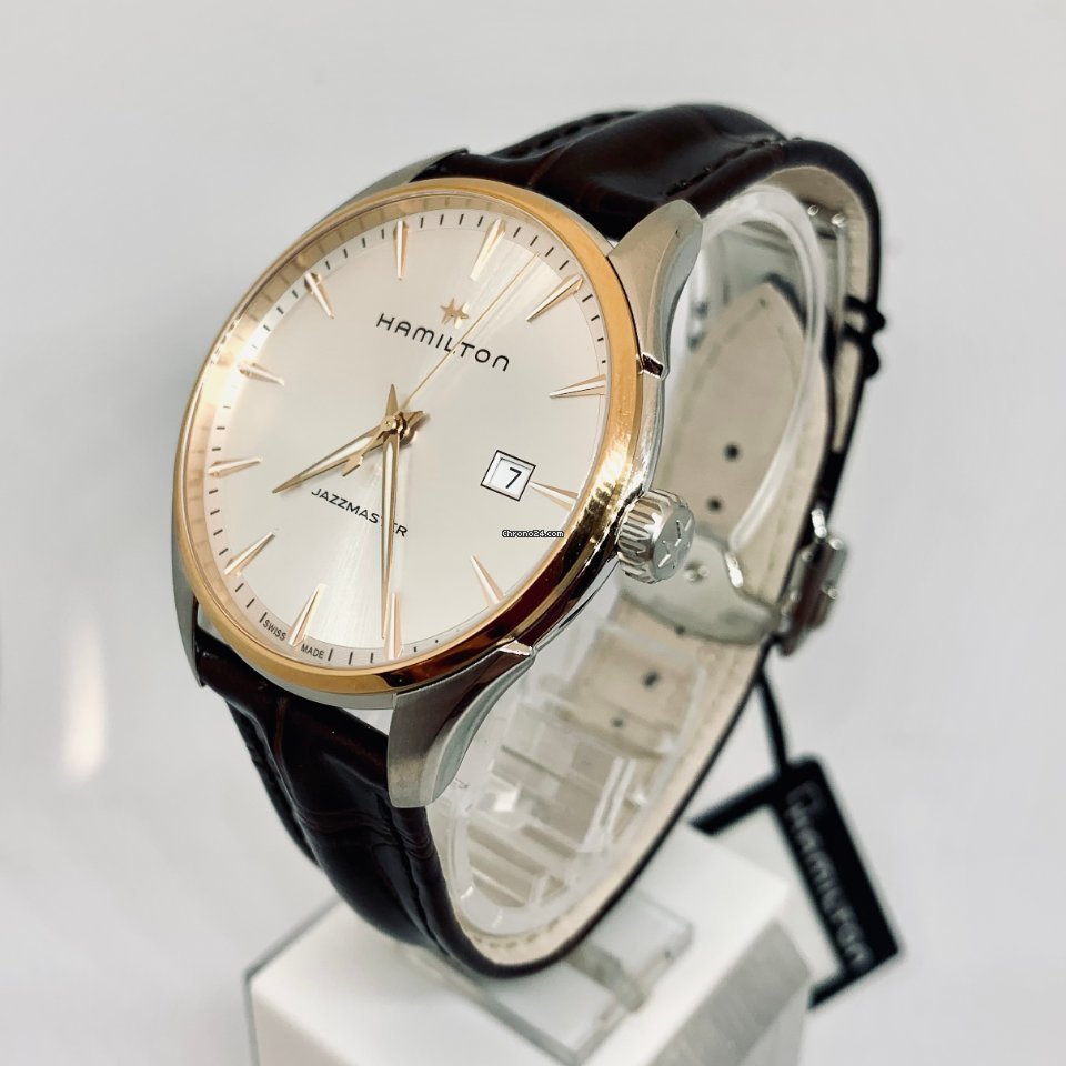 IMG_9081 Hamilton Jazzmaster Mens watch Unisex Quartz Steel H32441551 Replica 4
