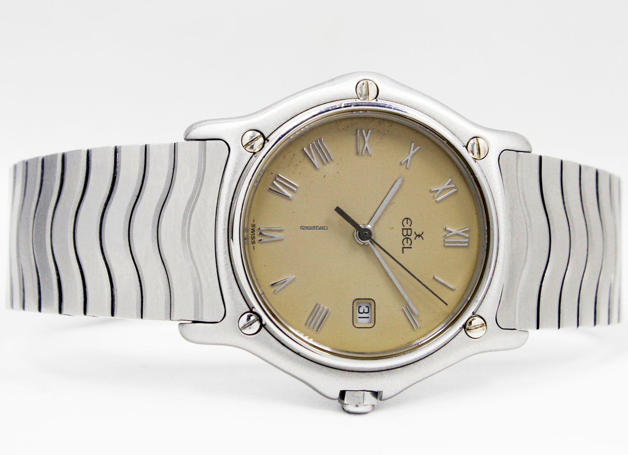 IMG_9081 Ebel Classic Womens watch Quartz Steel Ebel Replica 4