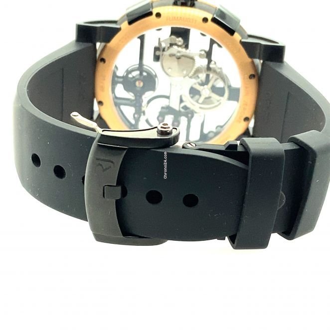 IMG_9081 Romain Jerome Moon-DNA Mens watch Unisex Manual winding Rose gold RJ.M.AU.031.02 Replica 4