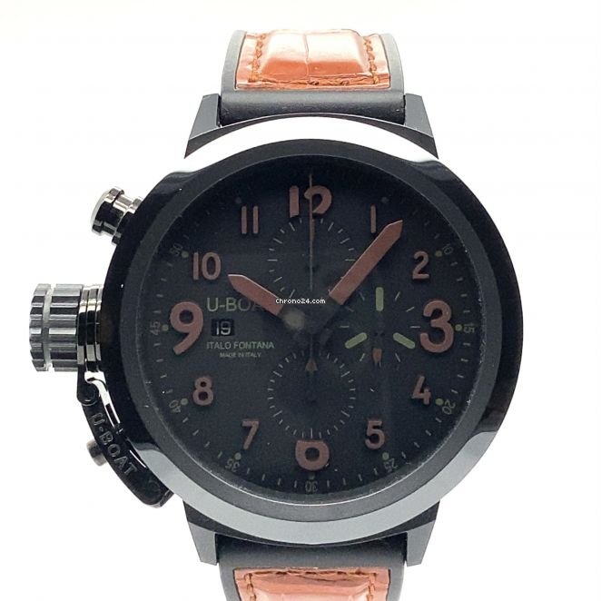 IMG_9081 U-Boat Flightdeck Mens watch Unisex Automatic Steel 7094 Replica 4