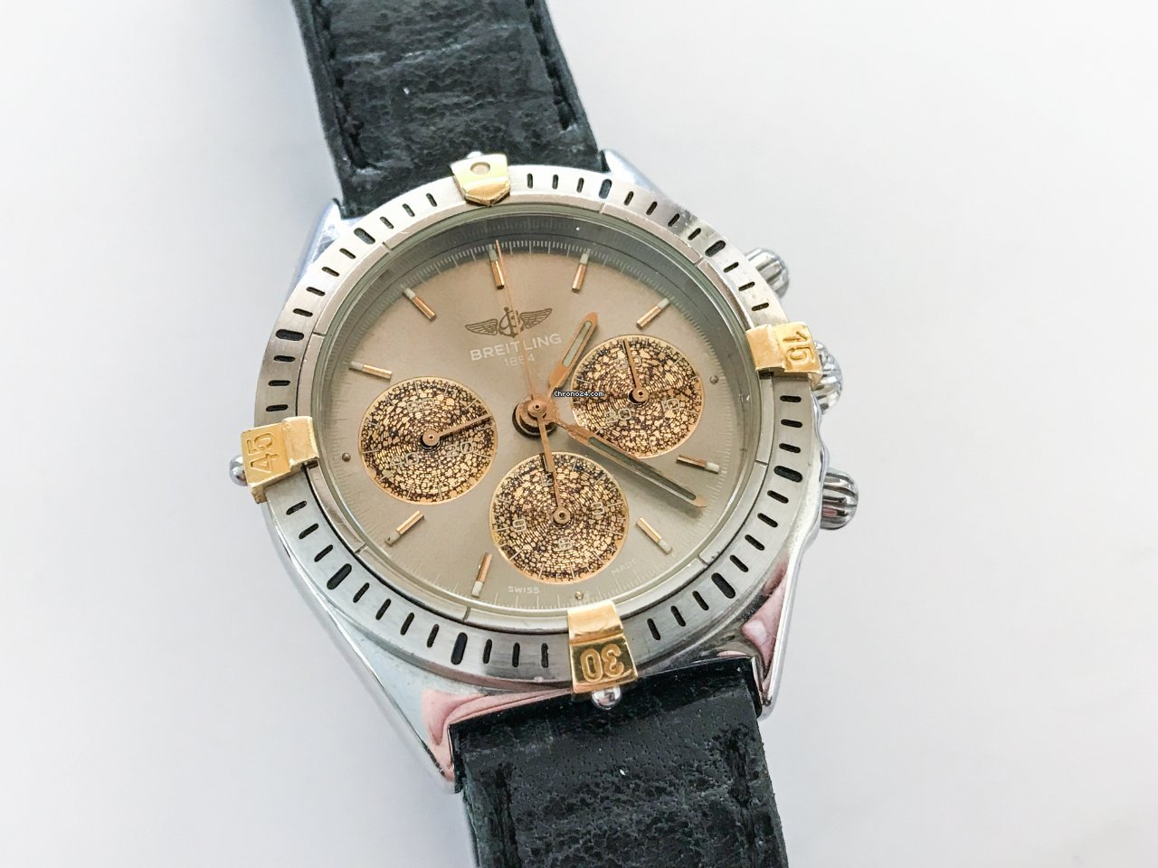 IMG_9081 Breitling Callisto Mens watch Unisex Manual winding Steel B11045 Replica 4