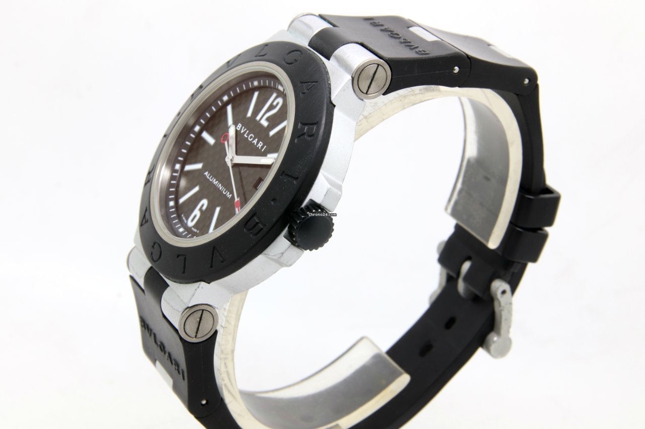 Bulgari Diagono Mens watch Unisex Automatic Aluminum AL44TA Replica 4