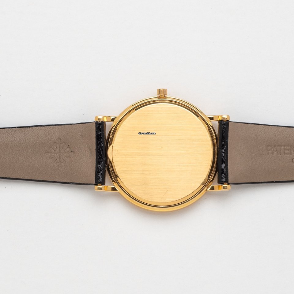 IMG_9081 Patek Philippe Calatrava Mens watch Unisex Quartz Yellow gold 3744J-050 Replica 4