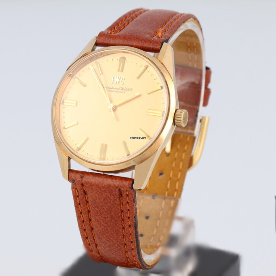 IMG_9081 IWC Womens watch Manual winding Gold Steel R 910 Replica 4
