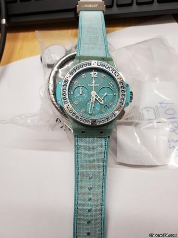 IMG_9081 Hublot Big Bang Tutti Frutti Mens watch Unisex Automatic Ceramic 341.XL.2770.NR.1237 Replica 4
