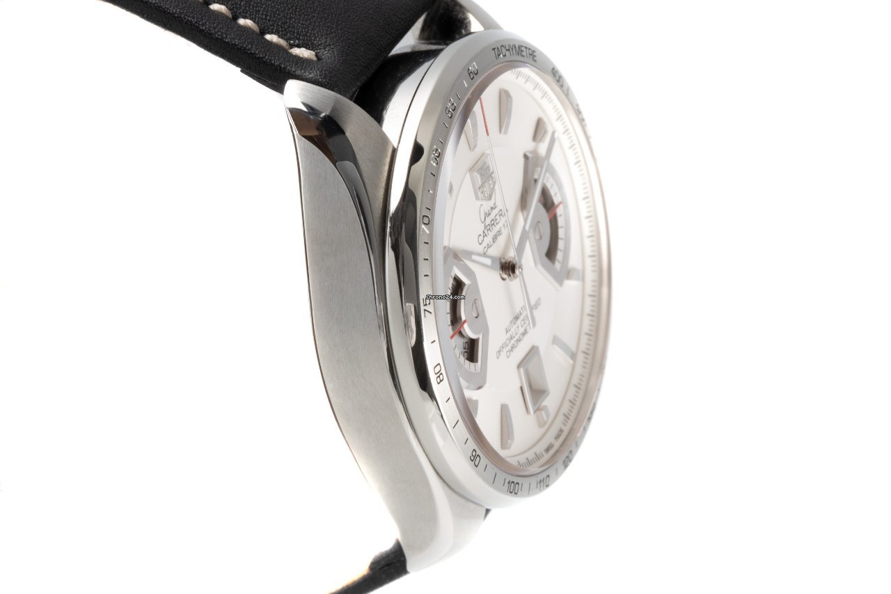 IMG_9081 TAG Heuer Grand Carrera Mens watch Unisex Automatic Steel CAV511B Replica 4