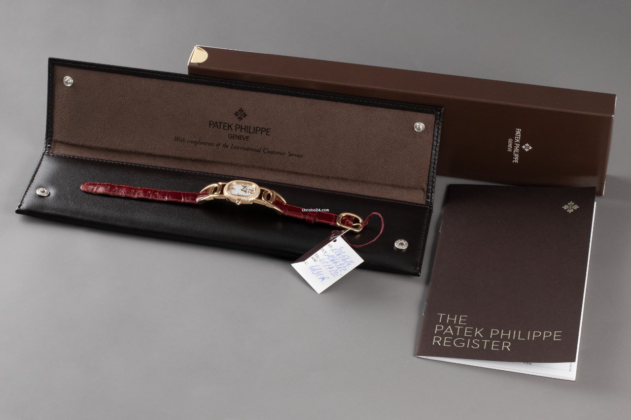 Patek Philippe Golden Ellipse Womens watch Quartz Yellow gold 4831 Replica 4