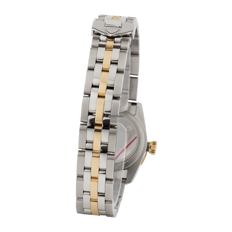 Tudor Glamour Date Womens watch Automatic Gold Steel 51003-0003 Replica 4