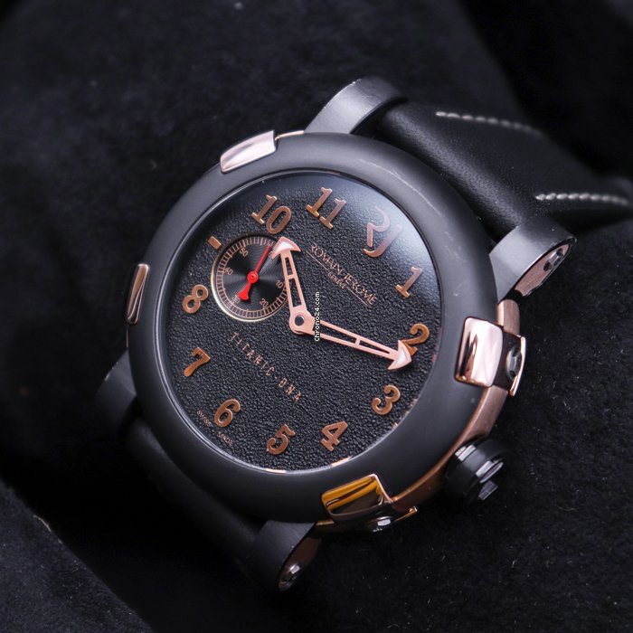 IMG_9081 Romain Jerome Titanic-DNA Mens watch Unisex Automatic Gold Steel T.B2B22.00.BB Replica 4