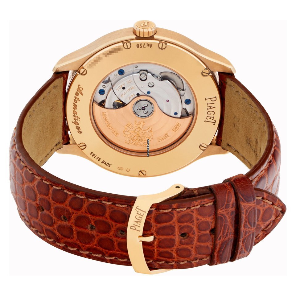 IMG_9081 Piaget Gouverneur Mens watch Unisex Automatic Rose gold GOA37110 Replica 4