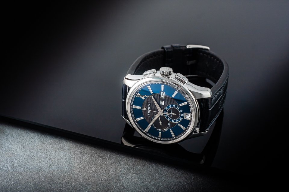 IMG_9081 Zenith El Primero Winsor Annual Calendar Mens watch Unisex Automatic Steel 03.2070.4054 Replica 4