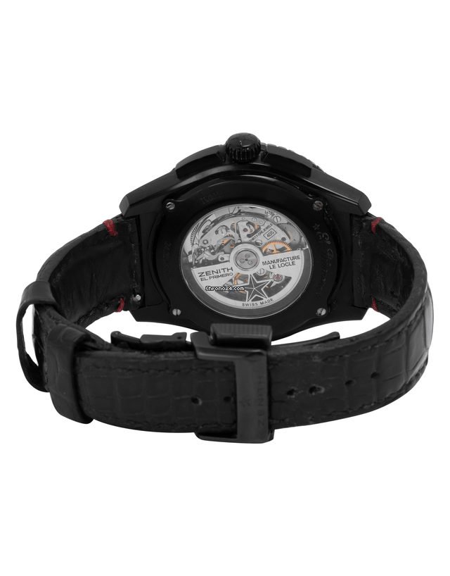 IMG_9081 Zenith El Primero Stratos Flyback Mens watch Unisex Automatic Titanium 24.2060.405 Replica 4
