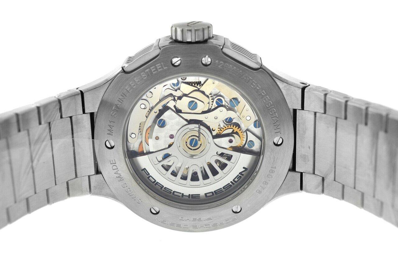 IMG_9081 Porsche Design Flat Six Mens watch Unisex Automatic Steel P6340 6340.41.24.0251 Replica 4