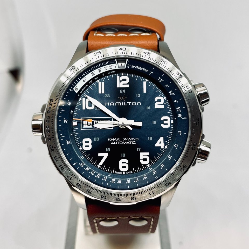 IMG_9081 Hamilton Khaki X-Wind Mens watch Unisex Automatic Steel H77765541 Replica 4