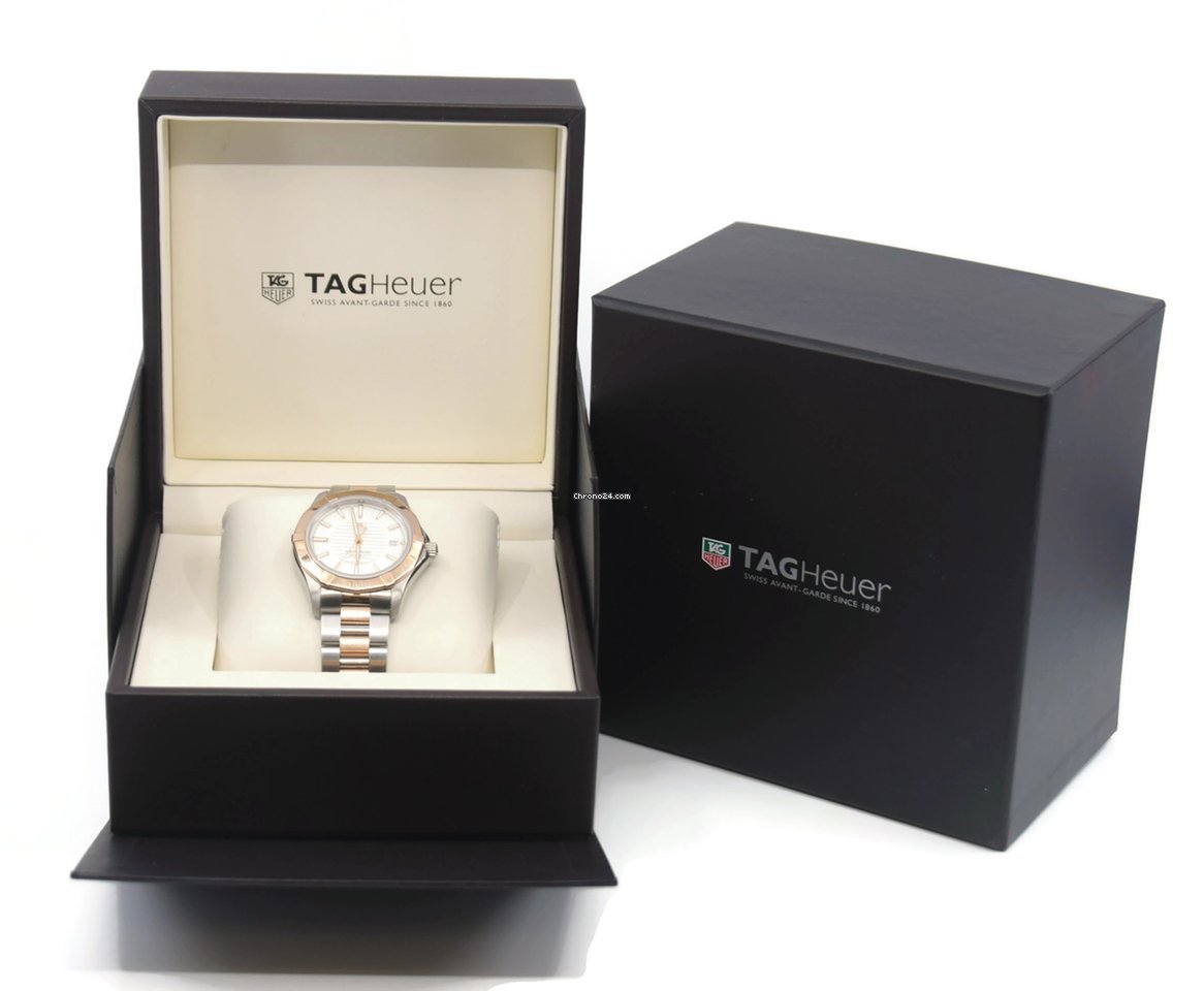 TAG Heuer Aquaracer Lady Mens watch Unisex Automatic Gold Steel WAP2150.BD0839 Replica 4