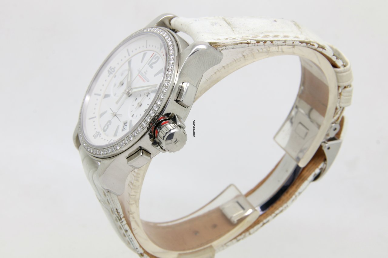 IMG_9081 Jaeger-LeCoultre Master Compressor Chronograph Womens watch Quartz Steel 148.8.31 Replica 4