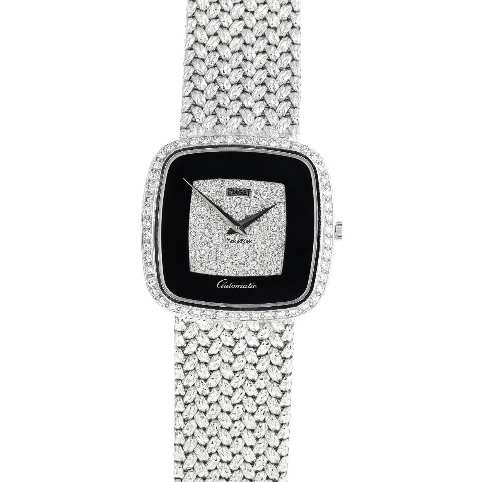 Piaget Mens watch Unisex Automatic White gold 12775D2 Replica 4