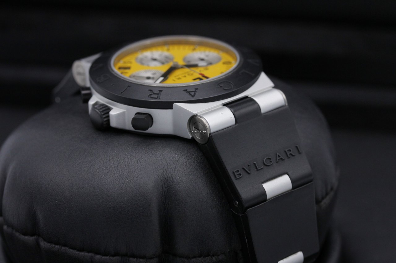 Bulgari Diagono Aluminum AL38TA Replica 4