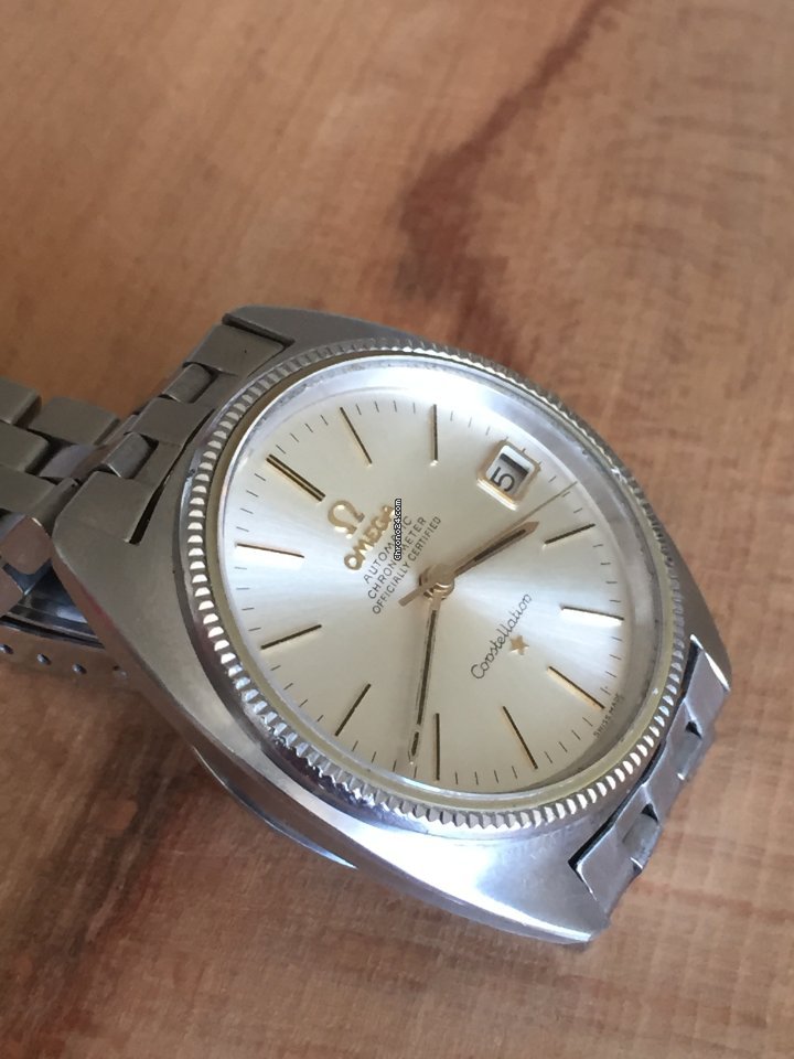 Omega Constellation Mens watch Unisex Automatic Steel 168.017 Replica 4